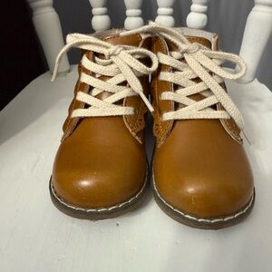 L’Amour High Top Boots Brown Camel Size 7 Lamour